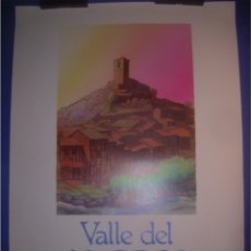 Carteles de Turismo: POSTER CARTEL VALLE DEL AMBROZ ( CÁCERES ). PATRONATO DE TURISMO Y ARTESANÍA 1990. DIBUJO M.BEJARANO. Lote 63979243