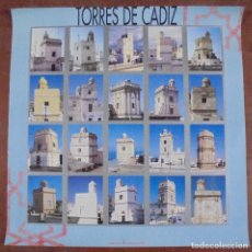 Carteles de Turismo: CARTEL. TORRES DE CADIZ. 69,5 X 68 CM
