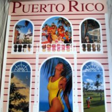 Carteles de Turismo: CARTEL TURISMO PUERTO RICO – LA ESTRELLA DEL CARIBE. Lote 91009435
