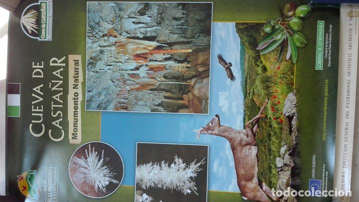 Carteles de turismo: EXTREMADURA CUEVA DE CASTA&Ntilde;AR - Foto 1
