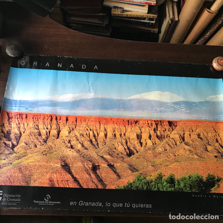 Carteles de turismo: Guadix y Marquesado. 99 x 68 cm - Foto 1