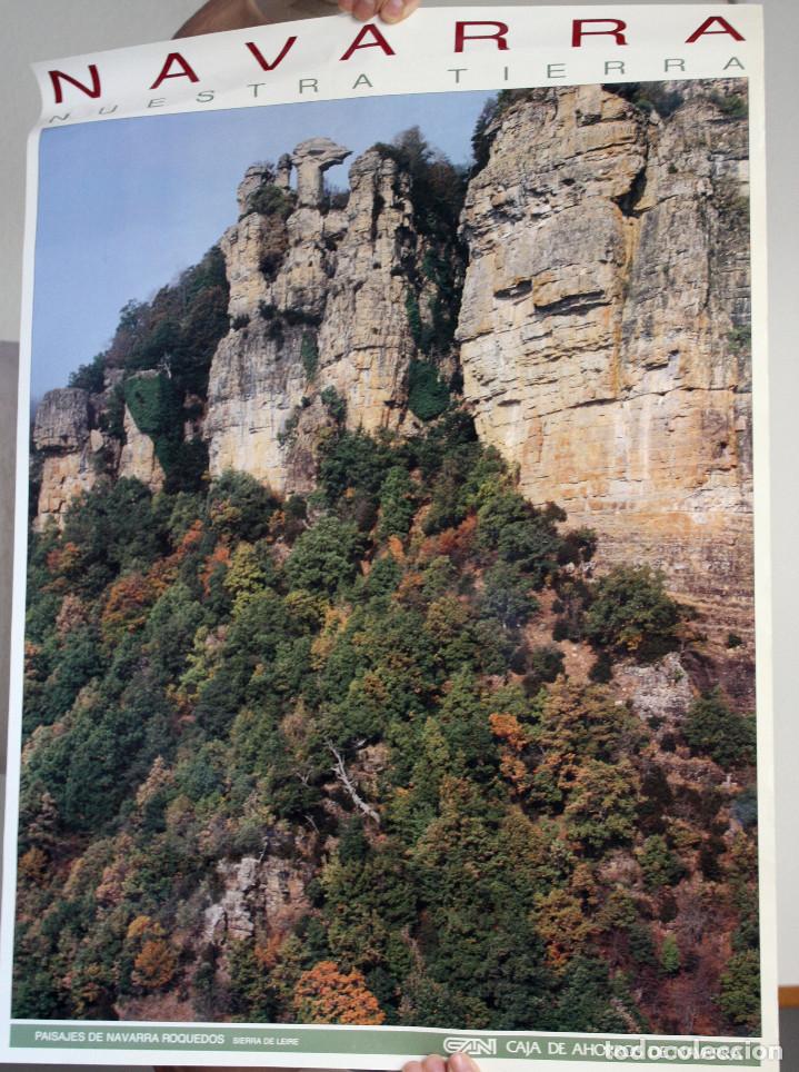 Carteles de turismo: POSTER ROQUEDOS DE NAVARRA - Foto 1
