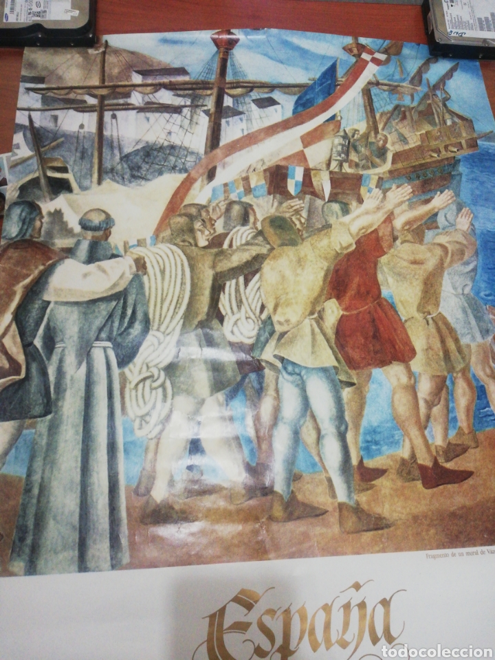 Carteles de turismo: Cartel Quinto Centenario. - Foto 2
