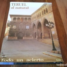 Carteles de Turismo: TERUEL AL NATURAL - ALCAÑIZ - CARTEL DE TURISMO DE 48 X 68 CM. Lote 243222270