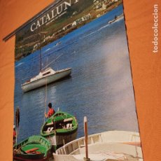 Carteles de Turismo: CARTEL GENERALITAT DE CATALUNYA-TURISME 1981 -COSTA BRAVA. --96 X 69 CM -----REF-PEÑ-1
