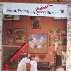 Carteles de Turismo: SPAIN.EVERYTHING UNDER THE SUN.CASA MUSEO SOROLLA MADRID.CARTEL. Lote 334177508
