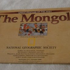 Carteles de Turismo: CARTEL POSTER THE MONGOLS NATIONAL GEOGRAPHIC SOCIETY DICIEMBRE 1996