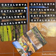 Carteles de Turismo: 8 CARTELES CON IMÁGENES DE CATALUNYA 96CM X 34 CM. 1999. FOTOGRAFIA ORIOL ALAMANY