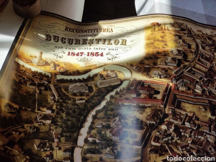 Carteles de turismo: Mapa plano de Bucarest - Foto 2