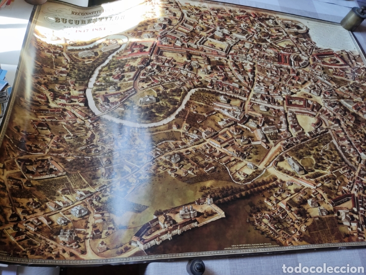 Carteles de turismo: Mapa plano de Bucarest - Foto 1