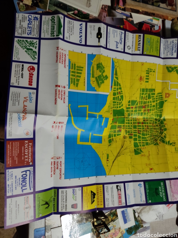 Carteles de turismo: Plano de Vilanova i la Geltr&uacute; - Foto 5