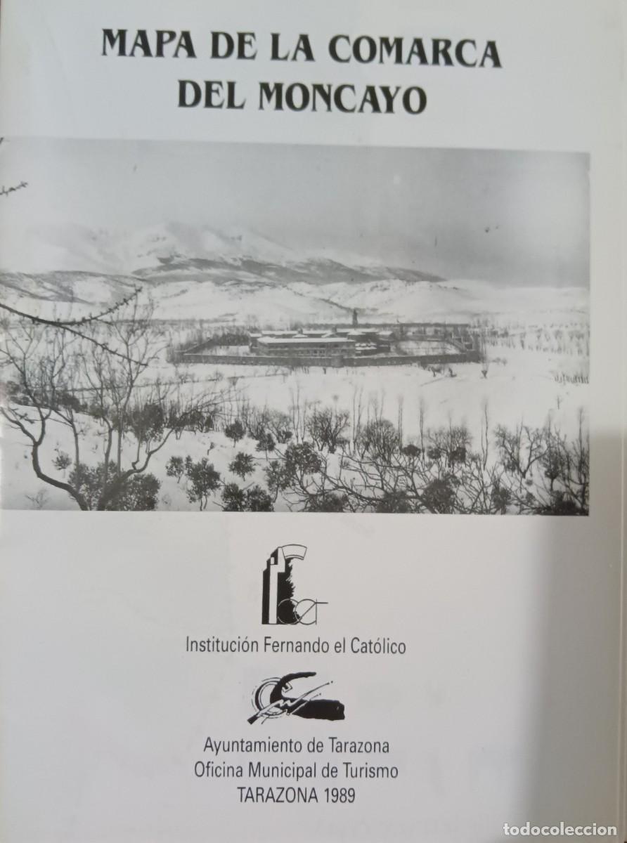 Carteles de turismo: Mapa de la comarca del Moncayo. Arag&oacute;n - Foto 1