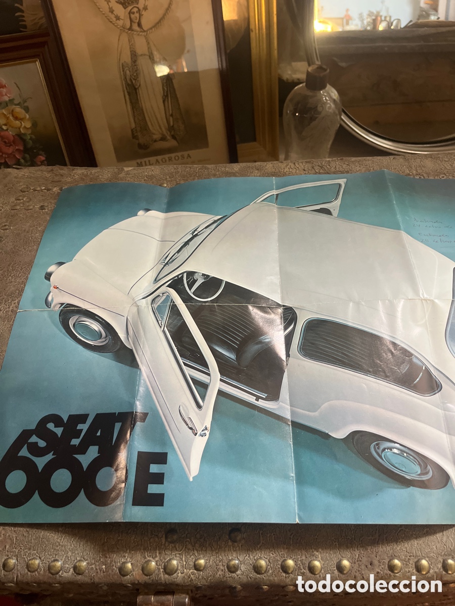 Carteles de turismo: Cat&aacute;logo de SEAT 600 E - Foto 2