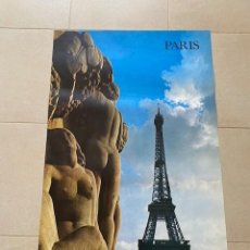 Carteles de Turismo: CARTEL TURISTICO FRANCIA. PARIS. TOUR EIFFEL AÑOS 80. 99X62CM