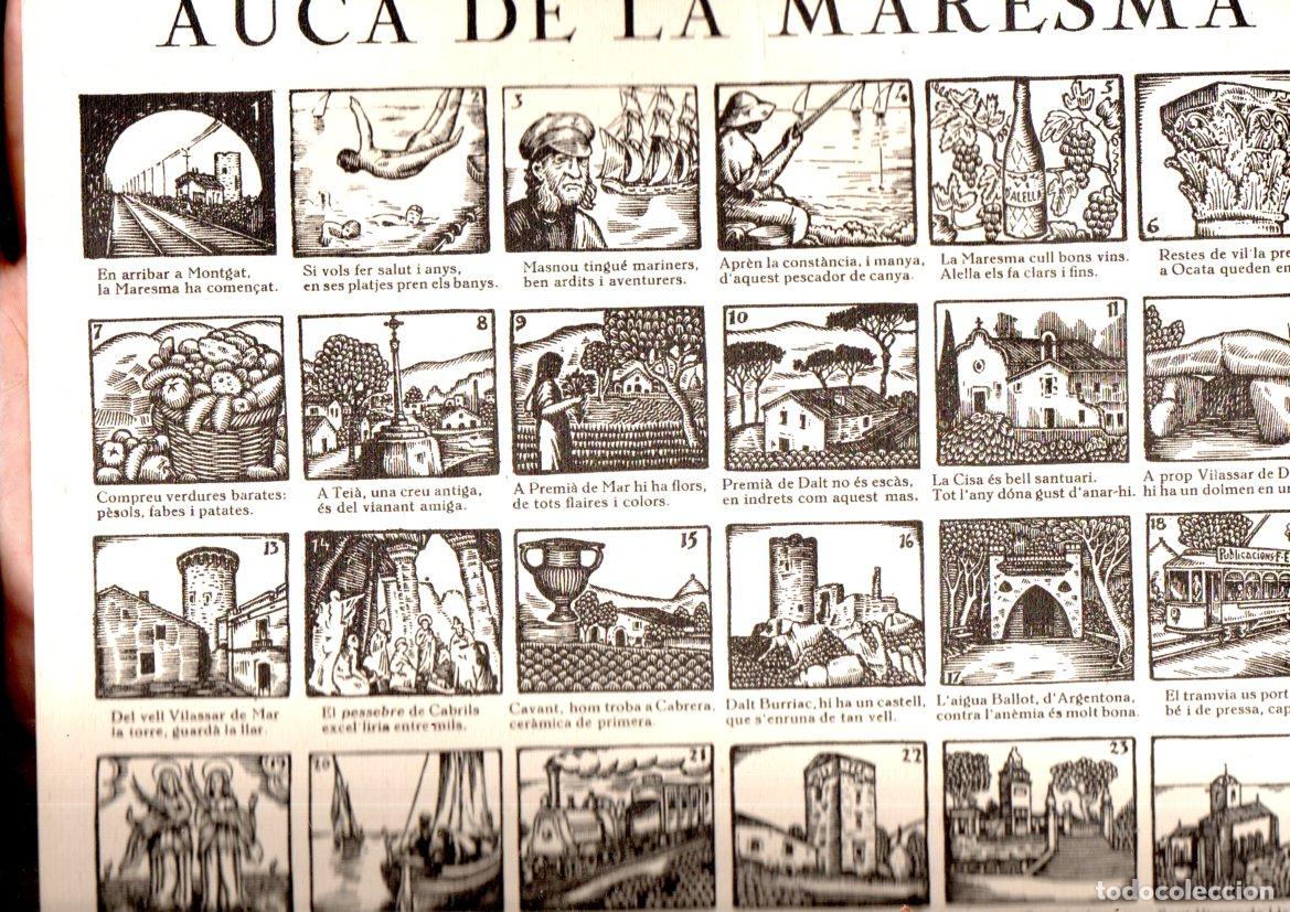 Carteles de turismo: AUCA DE LA MARESMA 31x47 cm. - Foto 1