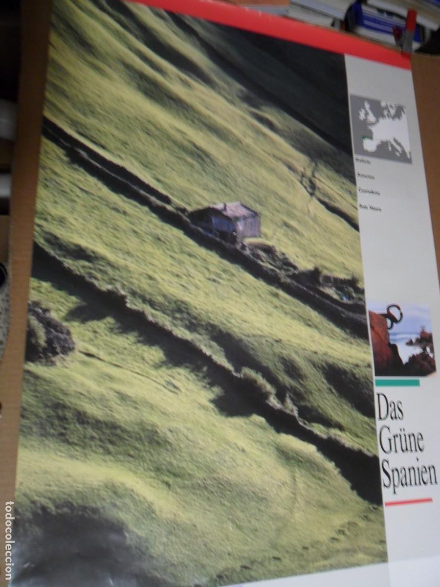 Carteles de turismo: CARTEL DAS GR&Uuml;M SPANIEN - Foto 1