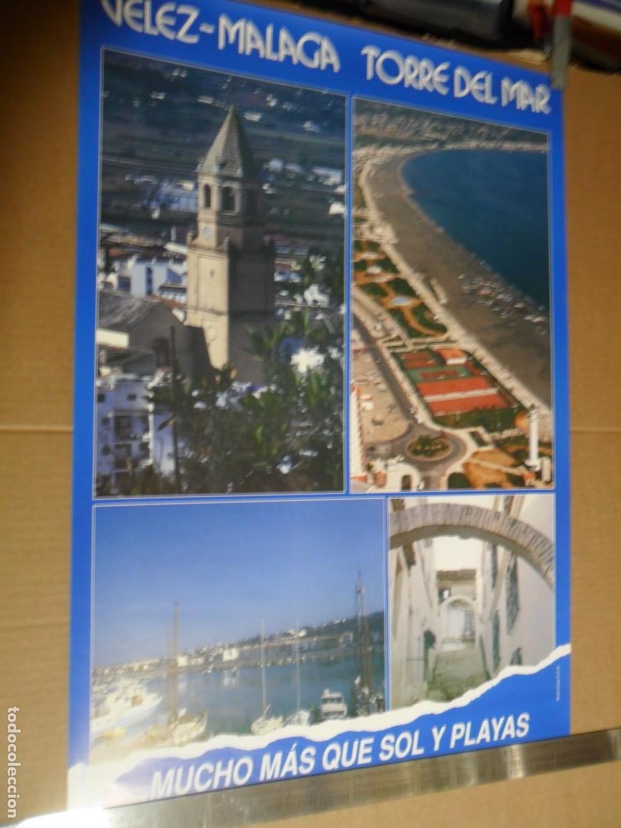 Carteles de turismo: VELEZ MALAGA TORRE DEL MAR - Foto 1