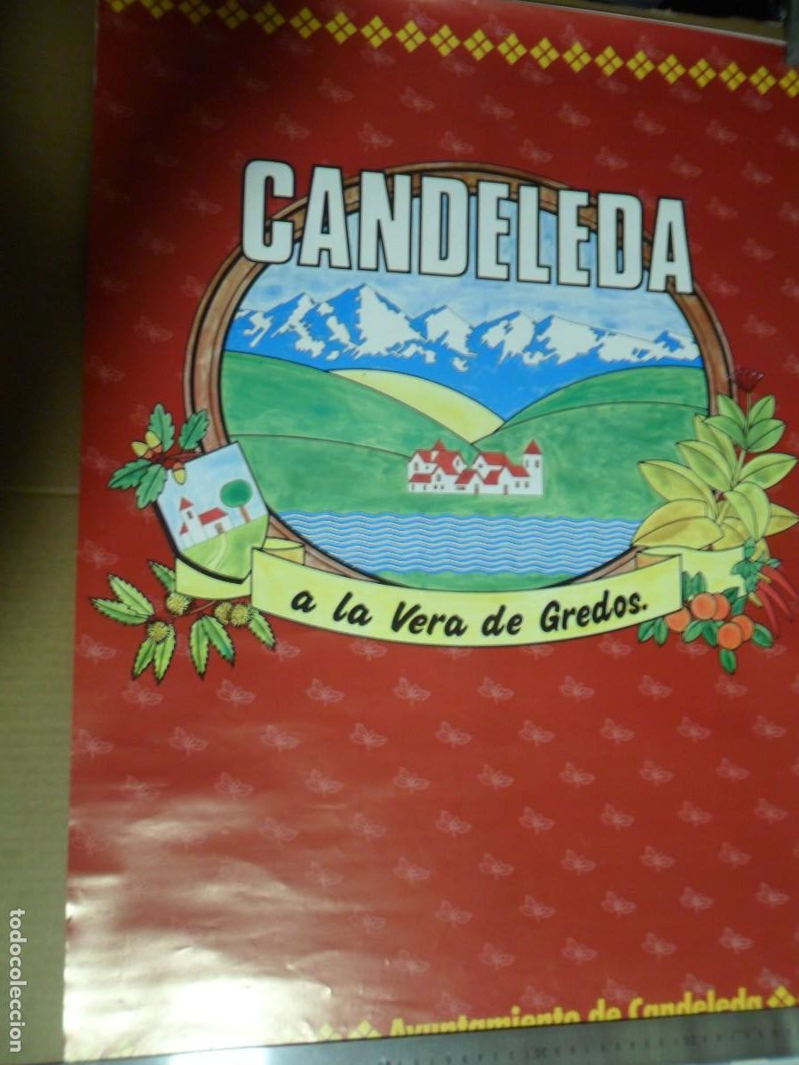Carteles de turismo: CARTEL DE CANDELEDA AVILA - Foto 1