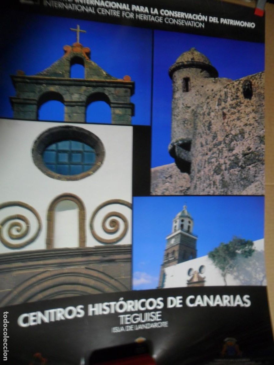 Carteles de turismo: CENTROS HISTORICOS DE CANARIAS - Foto 1