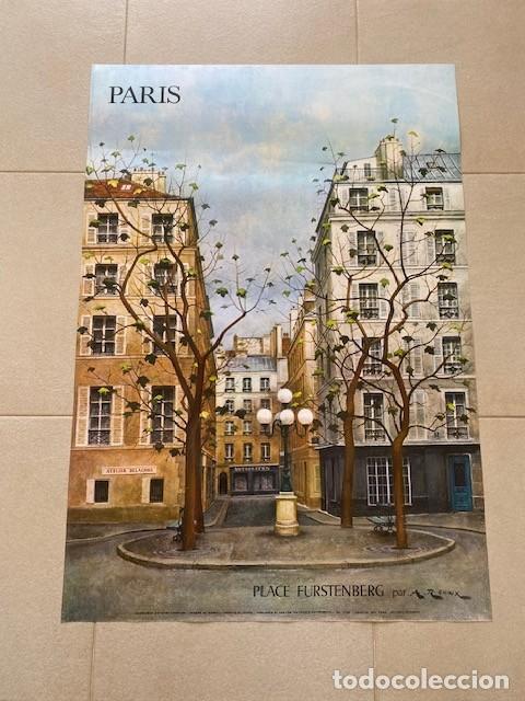 Carteles de turismo: PLACE FURSTENBERG. 1977 - Foto 1