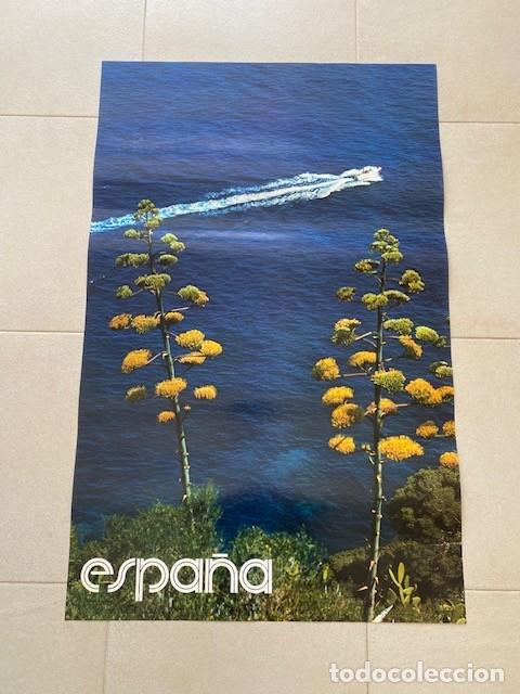 Carteles de Turismo: CARTEL TURISMO ESPA&Ntilde;A. LLAFRANCH GERONA. 1978