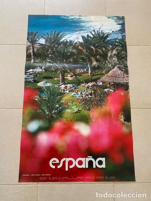 Carteles de Turismo: CARTEL TURISMO DE ESPA&Ntilde;A. PATALAVACA. ISLAS CANARIAS 1980