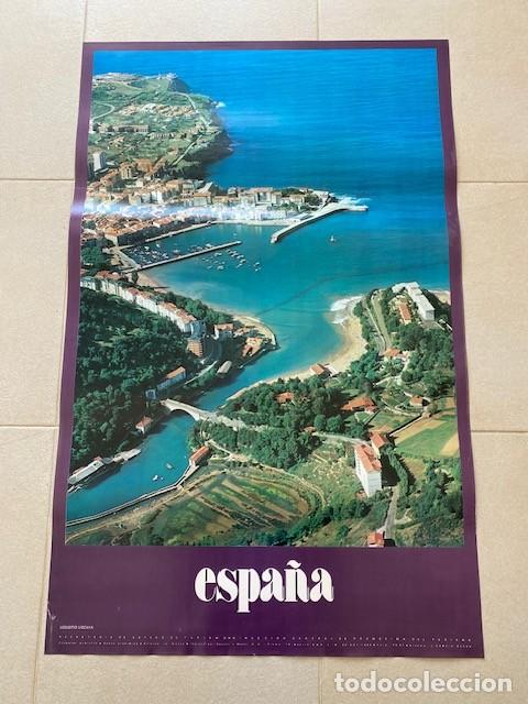 Carteles de Turismo: CARTEL TURISMO ESPA&Ntilde;A LEQUEITIO. 1980