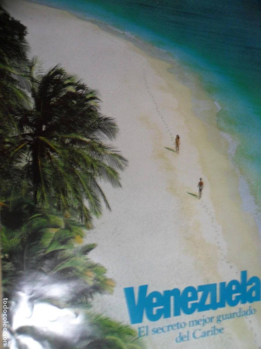 Carteles de Turismo: CARTEL DE VENEZUELA PARA FITUR A&Ntilde;OS 80