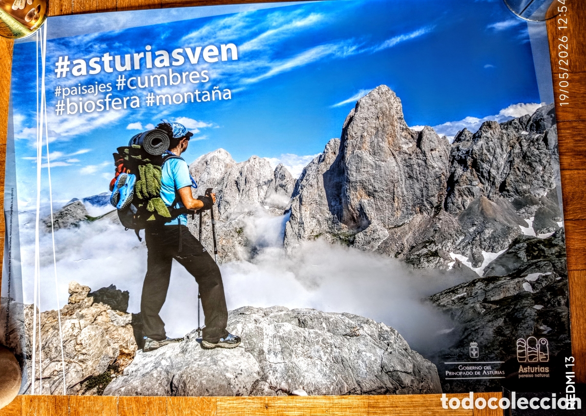 Cartazes de Turismo: CUMBRES ASTURIAS. Cartel
