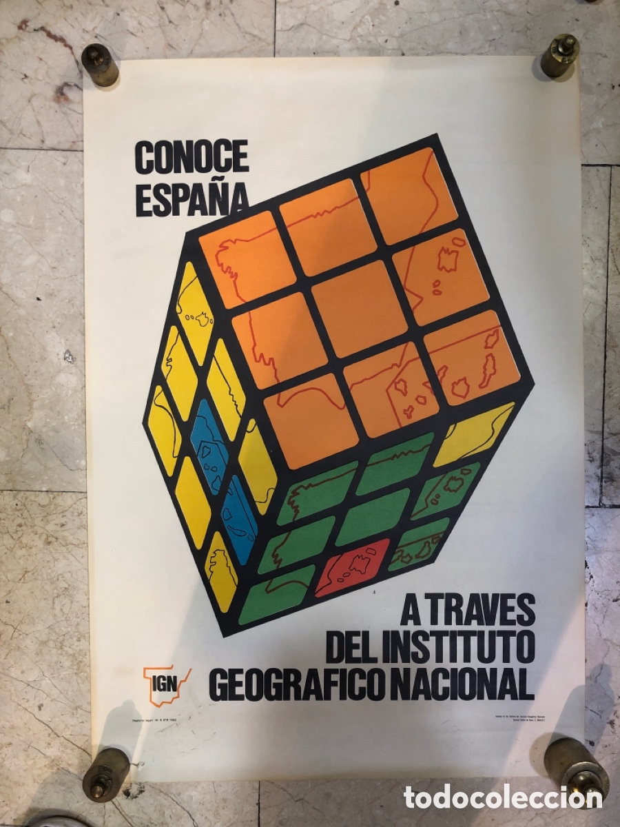 Carteles de Turismo: P&oacute;ster - Conoce a Espa&ntilde;a IGN