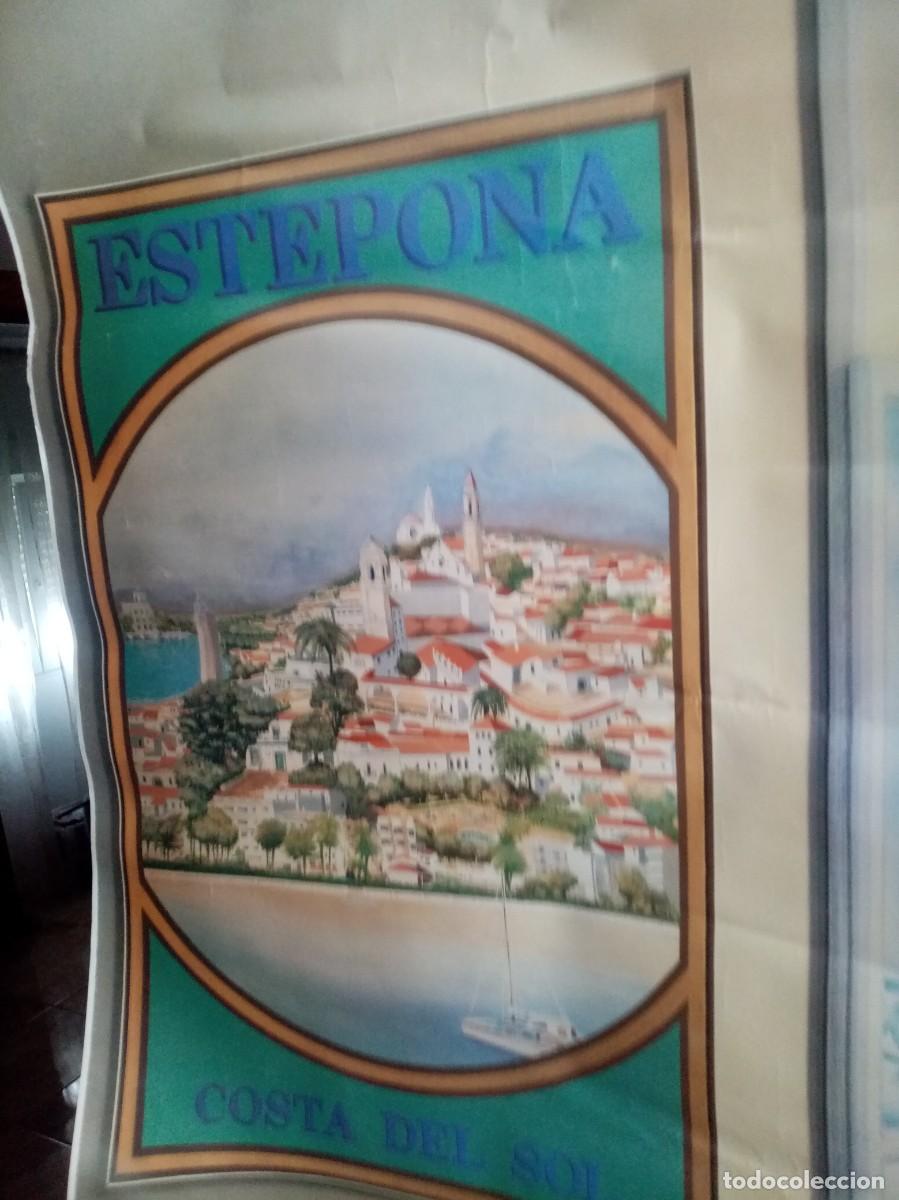 Carteles de Turismo: gran cartel de estepona costa del sol medida 68 x 98