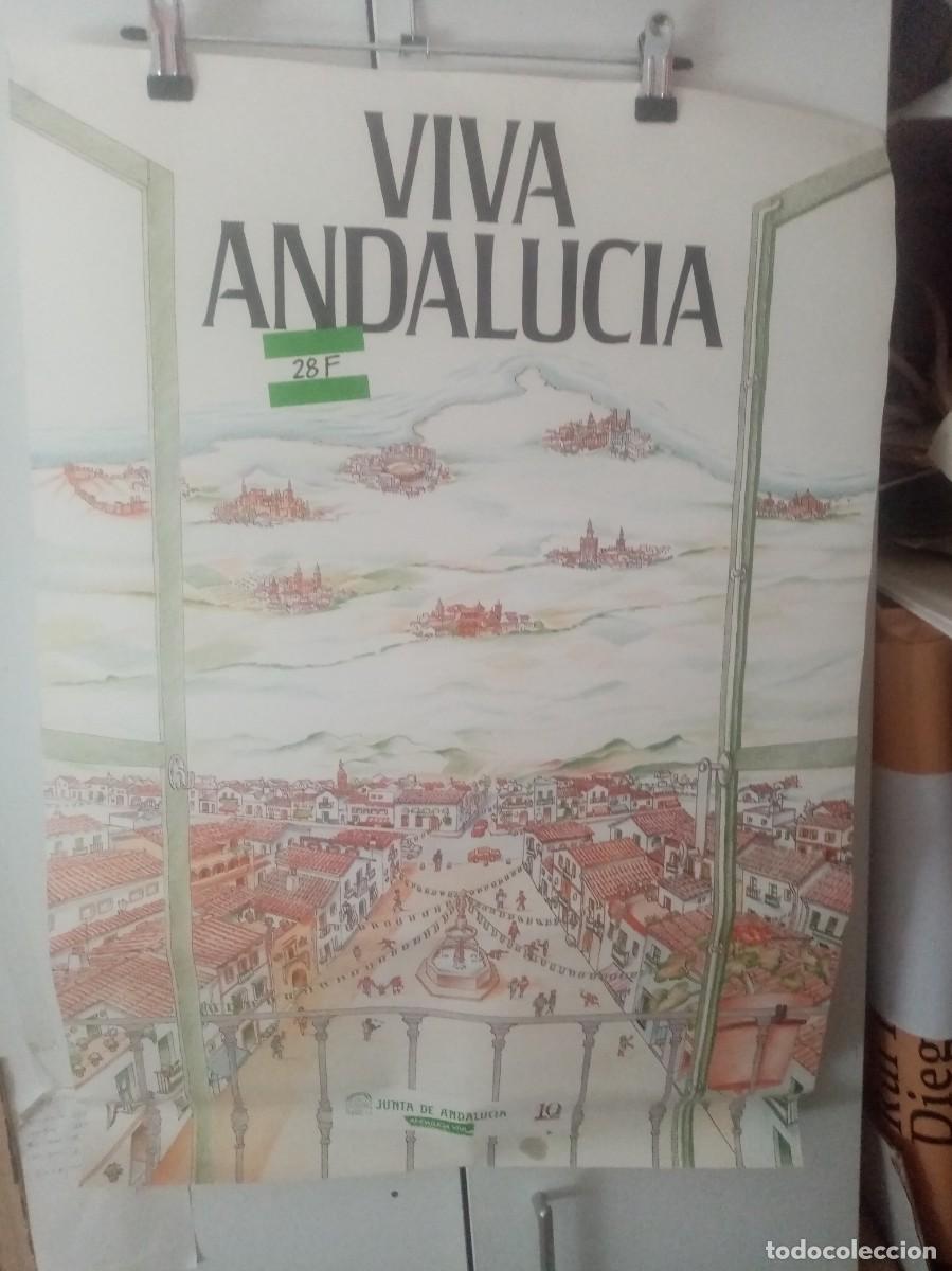 Carteles de Turismo: CARTEL VIVA ANDALUCIA 28 F