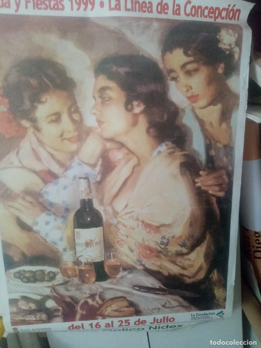 Carteles de Turismo: CARTEL VELADA Y FIESTAS 1999 LA LINEA DE LA CONCEPCION
