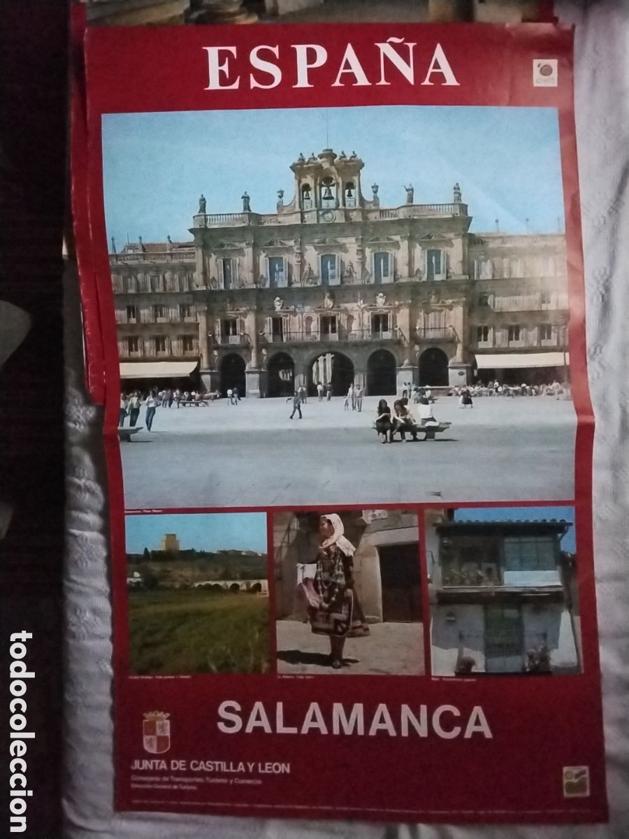 Carteles de turismo: CARTEL ESPA&Ntilde;A PLAZA MAYOR DE SALAMANCA