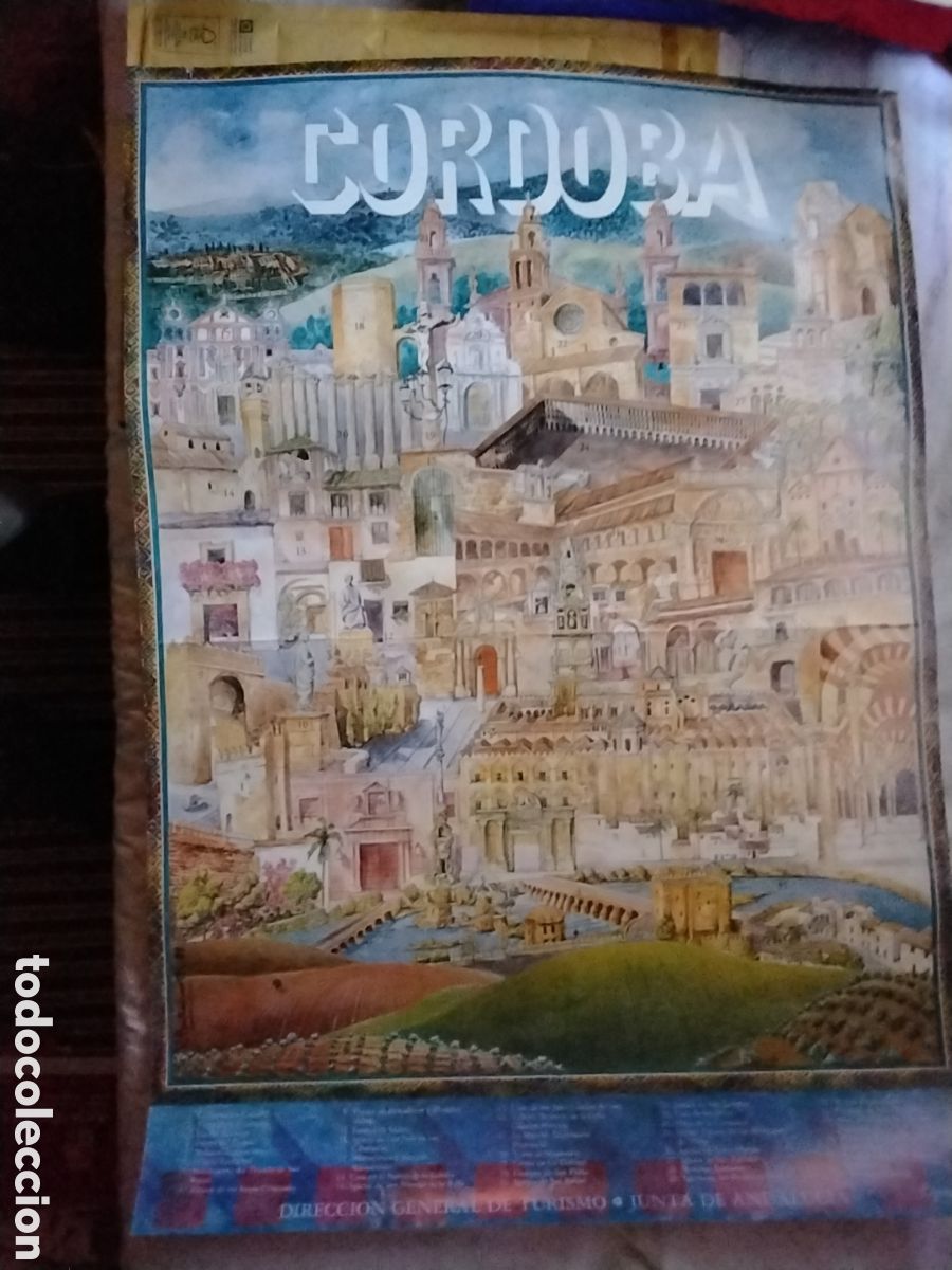 Carteles de turismo: CARTEL CORDOBA DIRECCION GENERAL DE TURISMO
