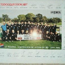 Affiches: POSTER FOTO U.E.FIGUERES 2001/2002. Lote 172228328