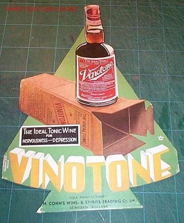 Carteles: Propaganda: dispay de cart&oacute;n duro Vinotone - Foto 1
