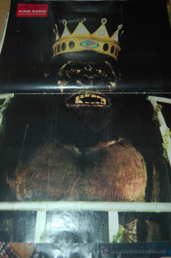Carteles: KING KONG : P&oacute;ster de 1976 - Foto 1
