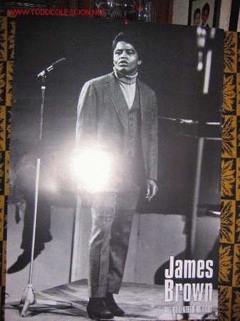 Carteles: JAMES BRoWN POSTER EN BLANCO Y NEGRO - Foto 1