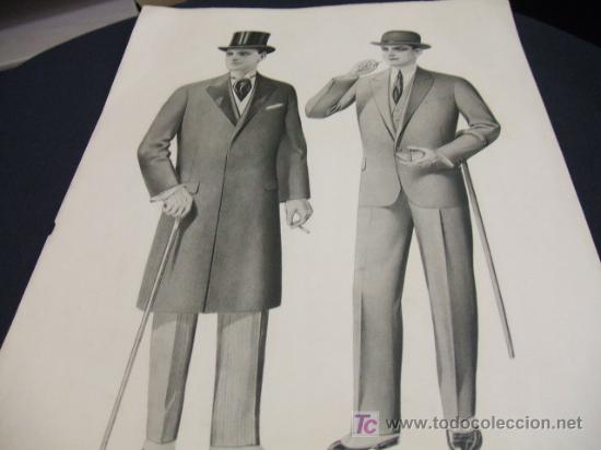 Carteles: CARTEL DE MODA ANTIGUO - THE GENTLEMAN - - Foto 2