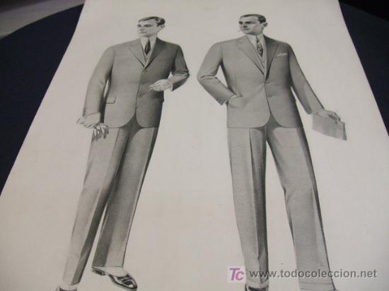 Carteles: CARTEL DE MODA ANTIGUO - THE GENTLEMAN - - Foto 2