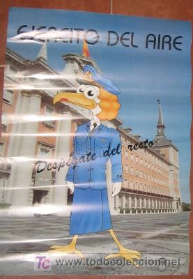 Carteles: CARTEL DEL EJ&Eacute;RCITO DEL AIRE, DE 1989 - Foto 1