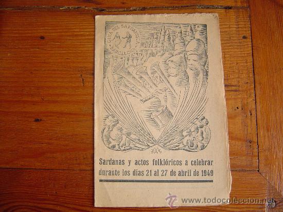 Carteles: Guia del sardanista 1949 - Foto 1