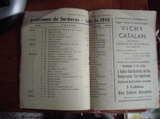 Carteles: Guia del sardanista 1948 - Foto 2