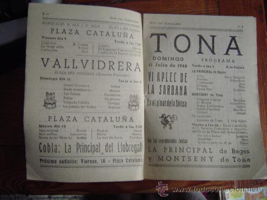 Carteles: Guia del sardanista 1948 - Foto 2
