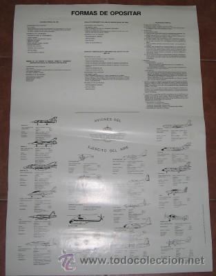 Carteles: CARTEL DEL EJ&Eacute;RCITO DEL AIRE, DE 1989 - Foto 2