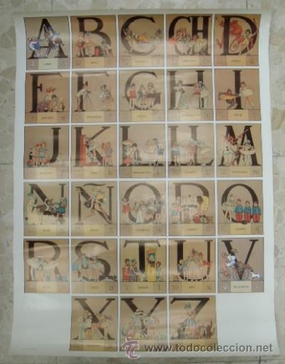 Carteles: CARTEL ABECEDARIO - Foto 1
