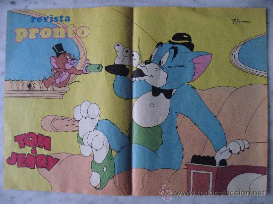 Carteles: PRONTO,POSTER DE TOM Y JERRY. - Foto 1