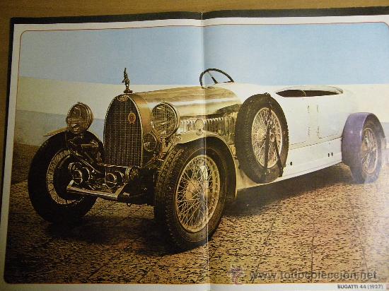 Carteles: POSTER DE BUGATTI 44 DE 1927, A&Ntilde;OS 70 - Foto 1