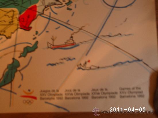Carteles: BARCELONA 92 OBJETIVO DE TODOS.OLIMPIADAS. - Foto 2